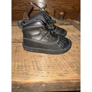 NIKE Toddler WOODSIDE II HIGH 'BLACK' 524874-001 SIZE 6C‎